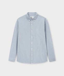 Áo Sơ Mi Kẻ Cổ Đức Dài Tay Slim 3283